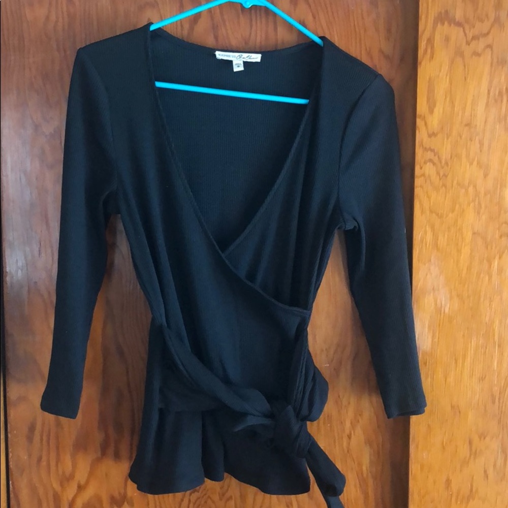 Express wrap sweater